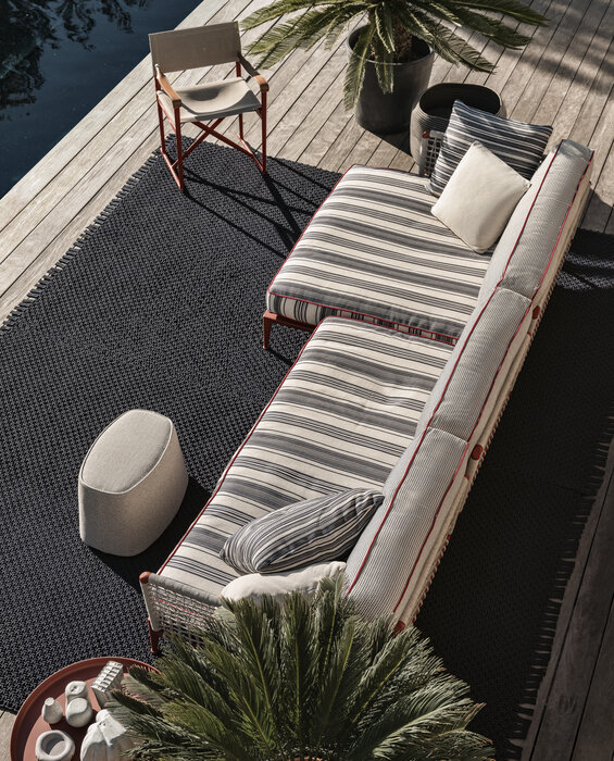 B&B Frank outdoor Ottoman Poef